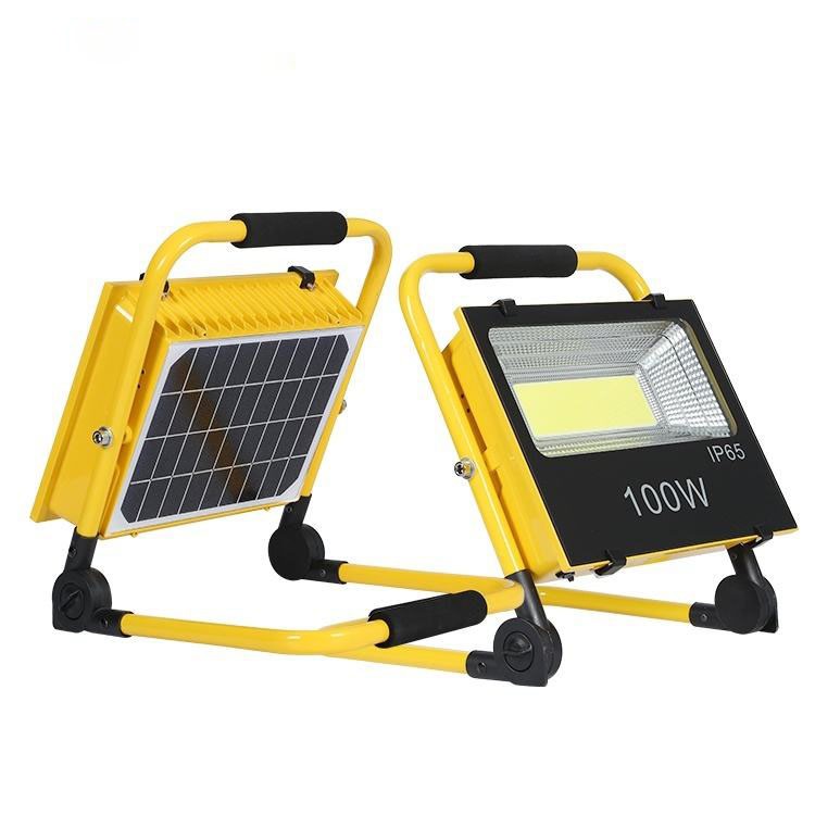 solar emergency led flood light