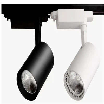 Iluminación de riel de 240v