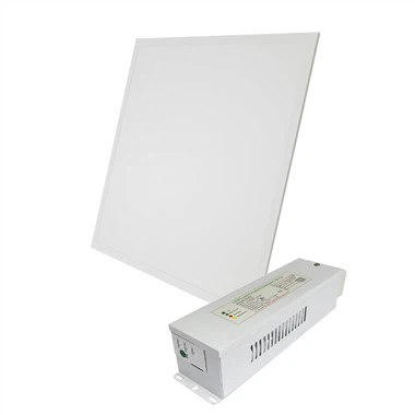 Luz de panel plano LED 2x2 con respaldo de batería de emergencia