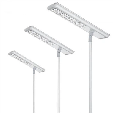 80W Ip65 Municipal todo en una luz de calle con sensor solar con precio de poste