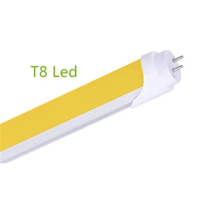 Luz de tubo amarilla anti UV