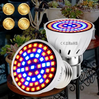 Bombilla de luz LED de espectro completo