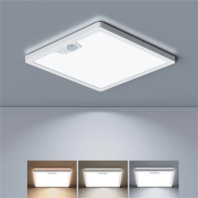 Luz de techo LED con sensor de movimiento