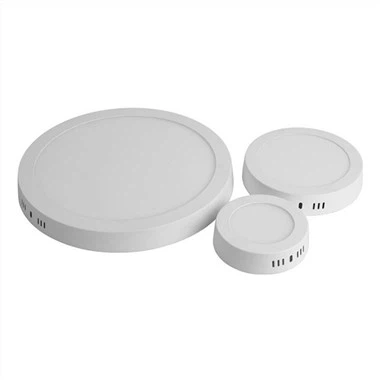 Luz de techo de panel plano LED redondo