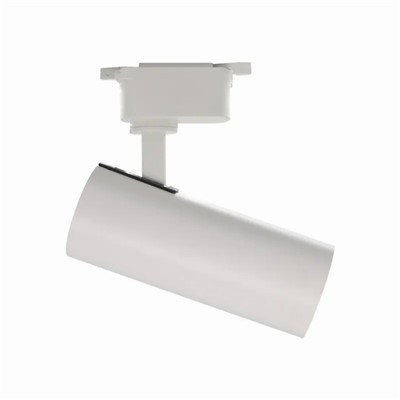 Techo suspendido con iluminación en riel