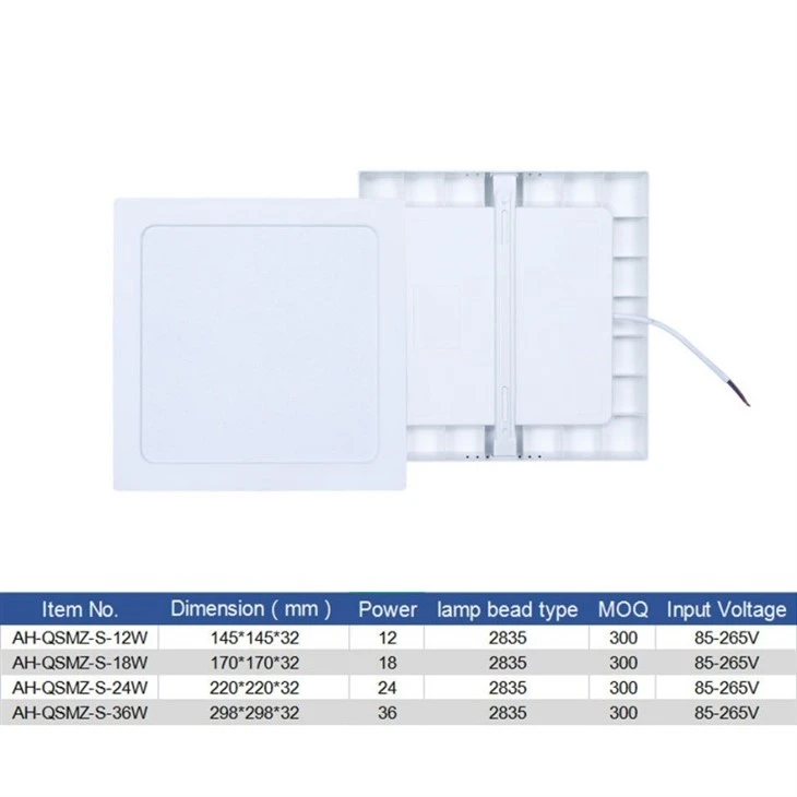 Indoor Round Surface Mounted Led Panel Light factory