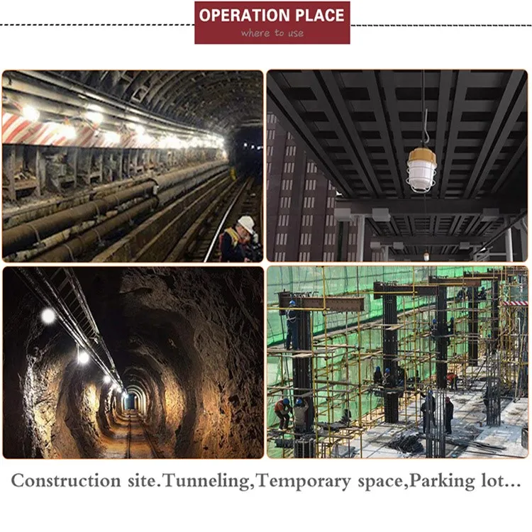 Construction site led lighting Construction site led lighting