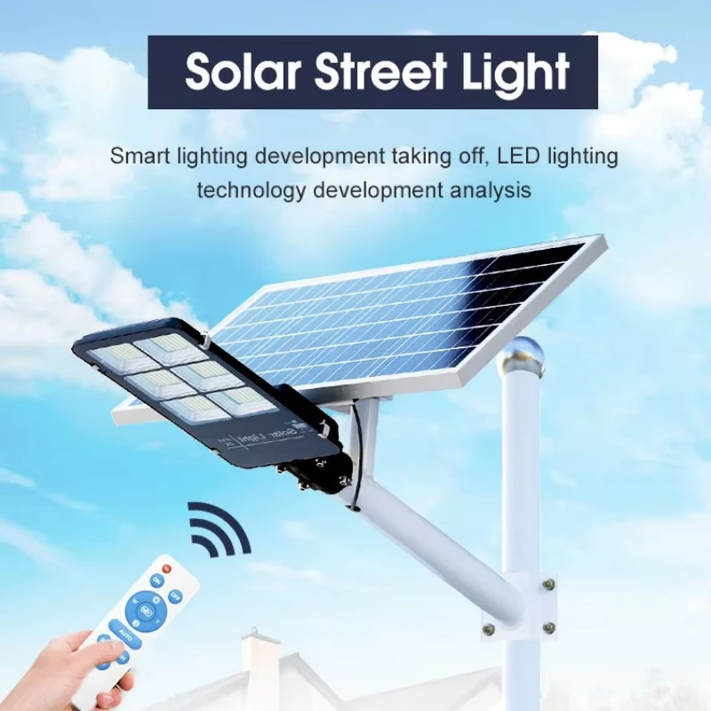 Waterproof Aluminium Solar Powered Street Light - 