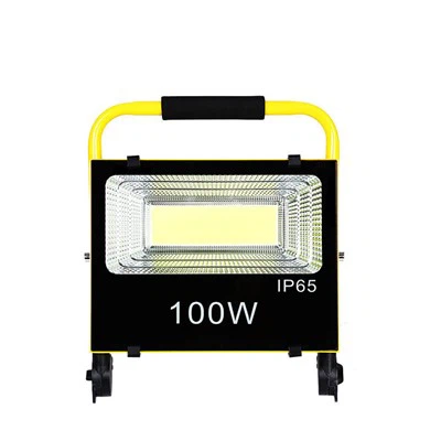 Luz de trabajo LED recargable portátil de 100 W