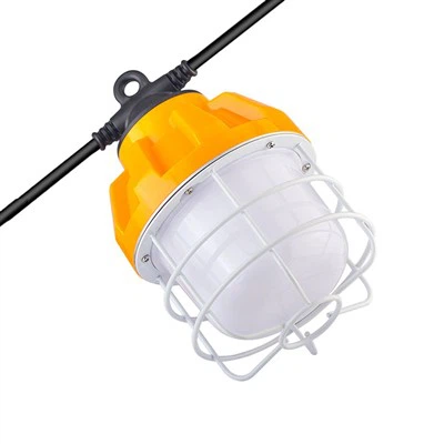 Iluminación del sitio de construcción